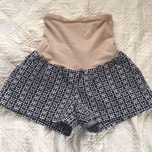 Pea in the Pod Secret Fit Belly Maternity Shorts